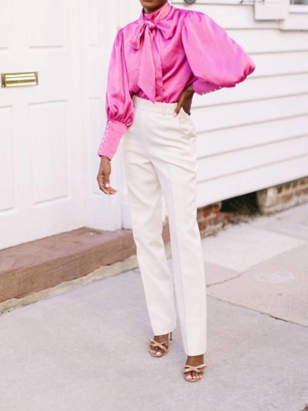 CROSBY BY MOLLIE BURCH josephine blouse‎ in camellia XS